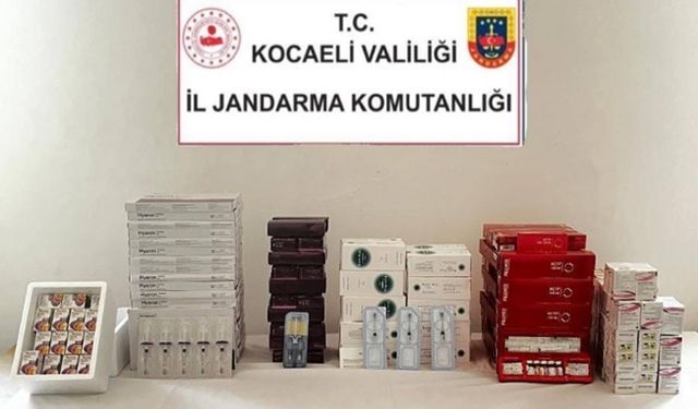 Kartepe'de jandarmadan milyonluk vurgun