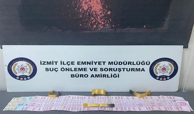 İzmit’te kuyumcuları dolandıran 2 kişi yakalandı!