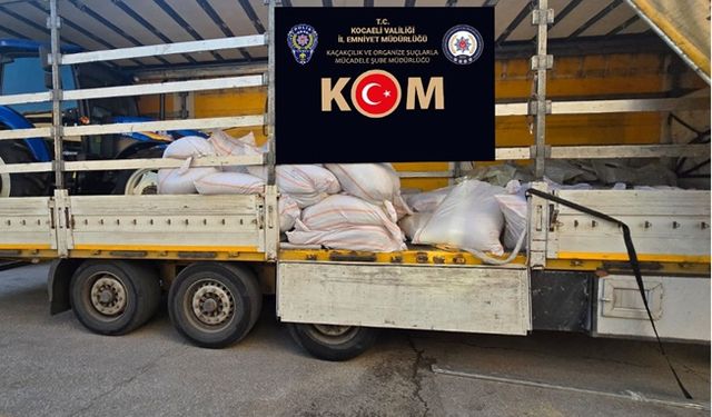 TIR’dan 2 ton 350 kilo kaçak tütün çıktı
