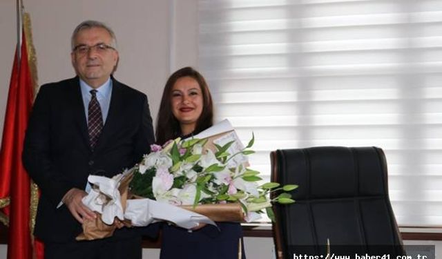 Dr. Zeynep Yeşim Açıkgöz’e hayırlı olsun ziyareti