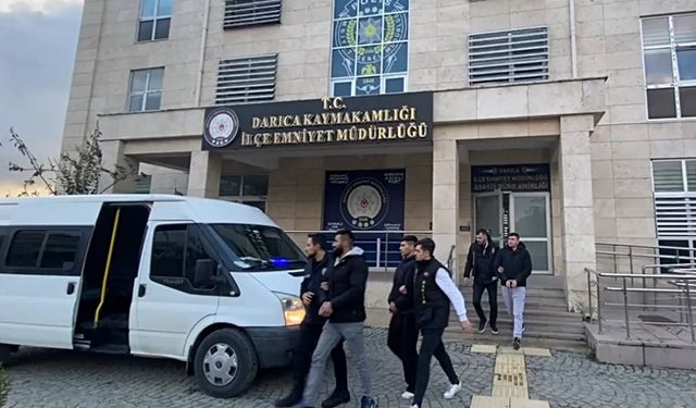 Darıca'da silahlı tehdite 3 tutuklama!