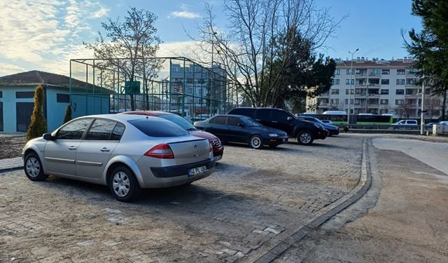 Kuruçeşme’de otopark alanı yenilendi