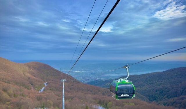 Kartepe Teleferiği bayramda yüzde 50 indirimli   