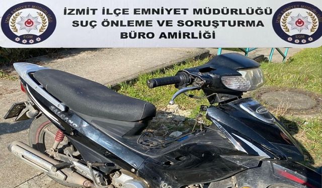 Kocaeli'deki motosiklet hırsızları yakalandı