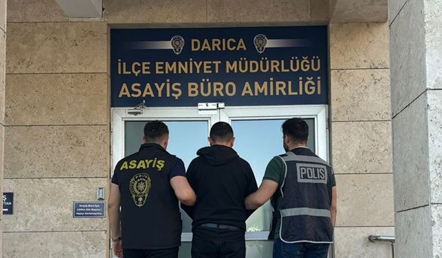 Ankara’da dolandırıcılık yapan zanlı Darıca'da yakalandı!