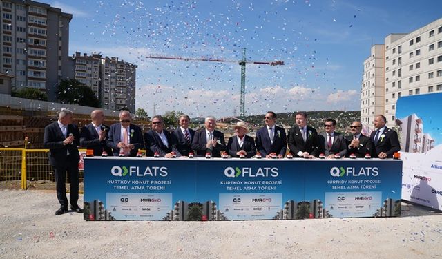 QFlats’te Temel Atıldı: Sigorta Destekli Konut Modeli Hayata Geçiyor