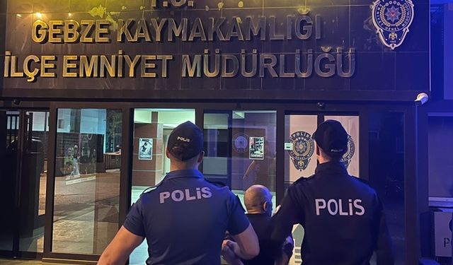 Gebze’de 18 Yıl 4 Ay Ceza Alan Hükümlü Polis Operasyonunda Yakalandı