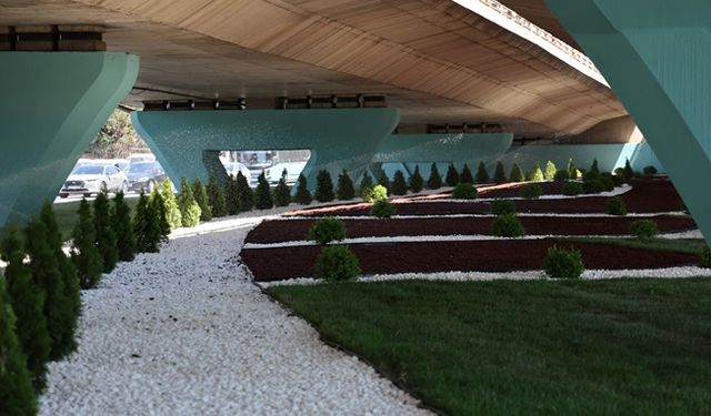 Gebze Topçular Köprülü Kavşağı’nda çevre düzenlemesi