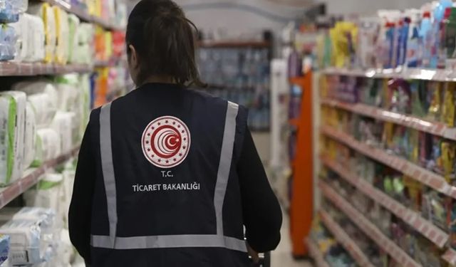Ticaret Bakanlığı'ndan 6 ayda 18 milyon ürüne denetim: 1,5 milyar liralık ceza