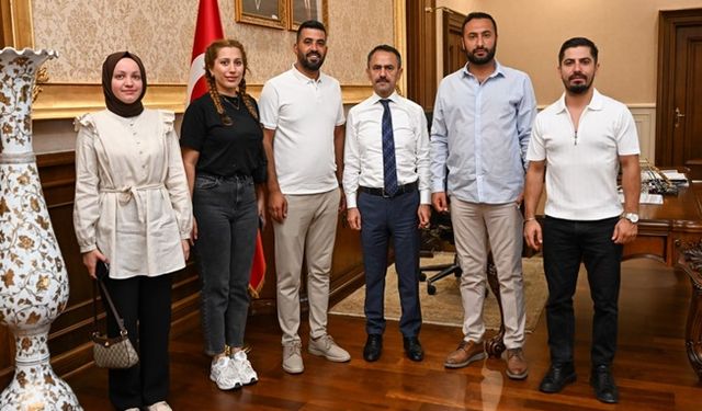 Kocaeli Gençlik Hareketi Derneği Yönetiminden Vali Aktaş’a Ziyaret