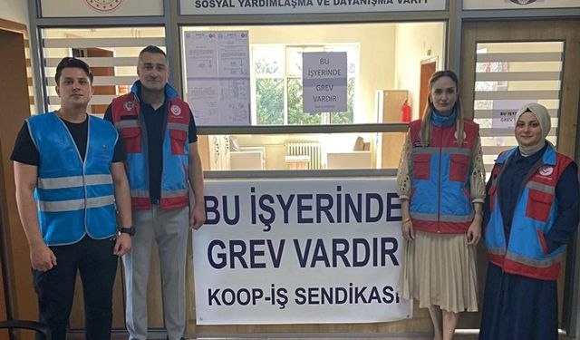 Koop-İş Sendikası grev kararı aldı: SYDV çalışanları iş bıraktı
