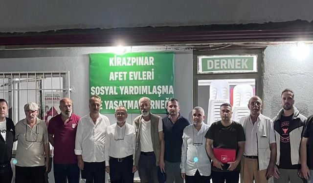 YRP ENGİN KILIÇ ; KİRAZPINAR MAHALLESİ GÜMÜŞHANELİLER YALNIZ DEĞİLLLER.