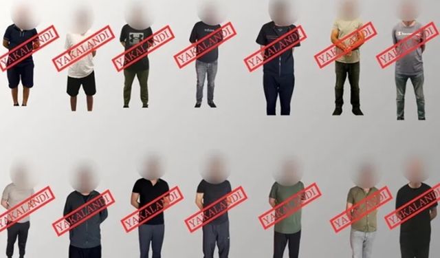 12'si 'Kırmızı'lı 14 suçlu Türkiye'ye iade edildi!