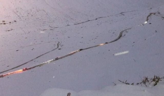 Ayder Yaylası ulaşım çalışmaları 'çığ'a takıldı!