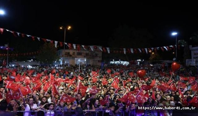 BAŞKAN ÇERÇİOĞLU İLE MEYDANLAR ŞENLENDİ