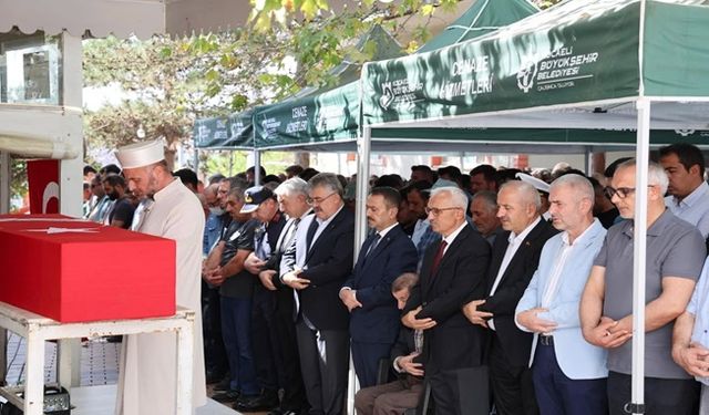 Gebze Şehidini Son Yolculuğuna Uğurladı!