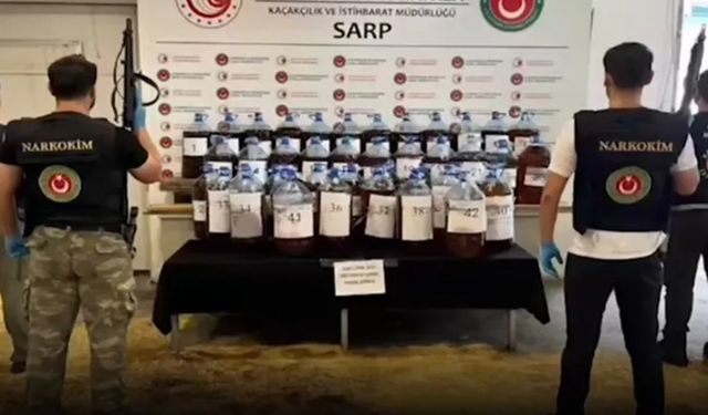 Gümrük kapılarında dev uyuşturucu operasyonu!
