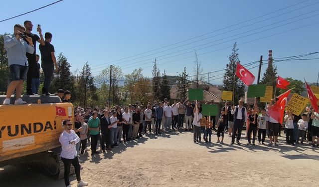 Kayapınar Mahallesi’nde Sanayi Tesisine Tepki