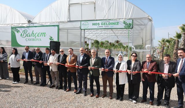 Bahçem Çayırova’nın kurdelesi kesildi