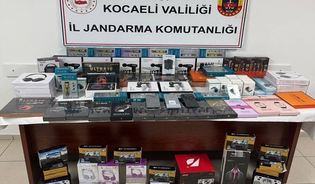Kocaeli’de 2,5 Milyon TL Değerinde Kaçak Elektronik Ürün Ele Geçirildi