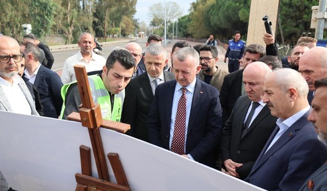 Başkan Büyükakın ulaşım projelerini yerinde inceledi