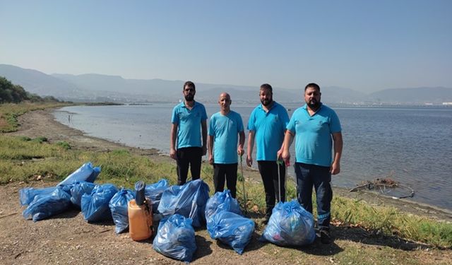 Kocaeli’de sahil temizliği Mavi Takım’dan sorulur