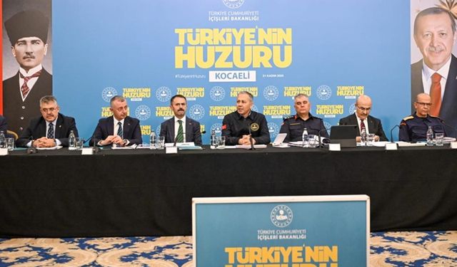 Kocaeli'de "Türkiye'nin Huzuru" toplantısı yapıldı