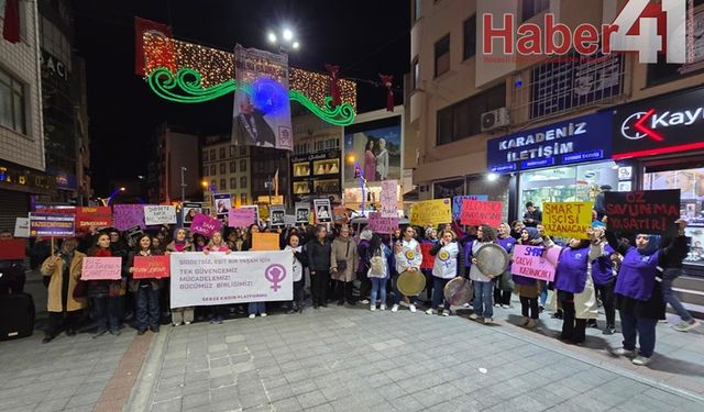 Gebze Kadın Platformu: "Şiddetsiz, eşit ve özgür bir yaşam için mücadelede kararlıyız"