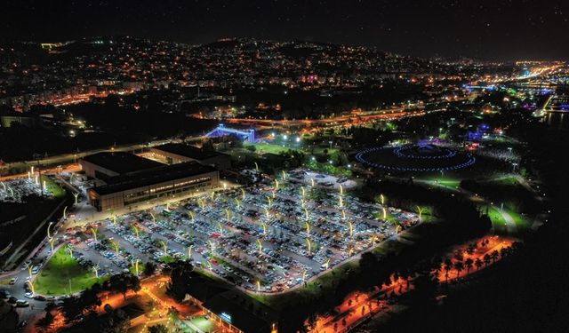 Büyükşehir’in projeleri ışıltılı bir manzara sunuyor