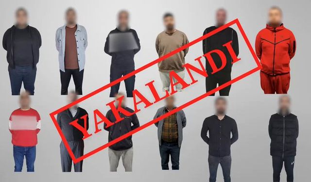 Kırmızı bültenle aranan 12 suçlu Türkiye’ye iade edildi!