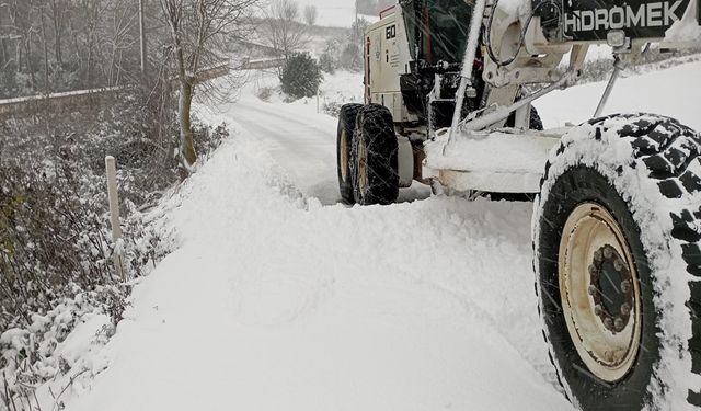Kandıra Beyaza Büründü: Ekipler 7/24 Teyakkuzda!