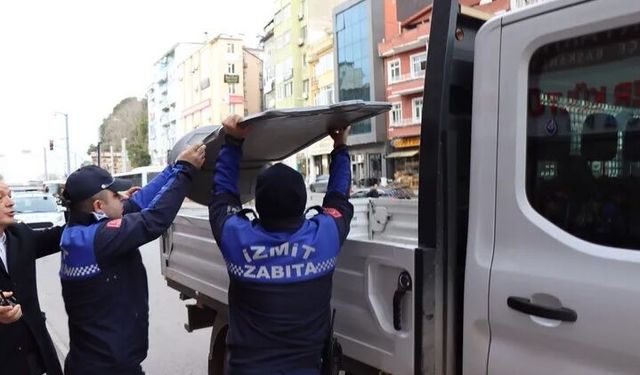 İzmit’te kamu alanı işgallerine sıkı denetim