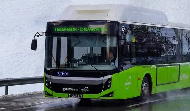 Kartepe Teleferik’e ulaşım artık daha kolay