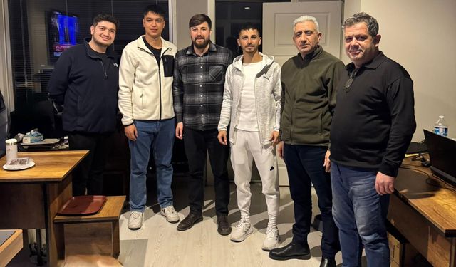 Dünya Şampiyonu Eray Şamdan Gazetemizi Ziyaret Etti