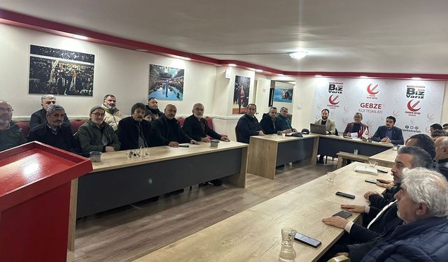 YRP Gebze haftalık toplantısını yaptı
