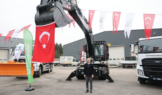 Çiftçi, “İş makineleri filomuzu  güçlendirmeye devam ediyoruz”