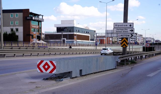 Büyükşehir’den 6 noktaya “Çarpışma Yastıkları”