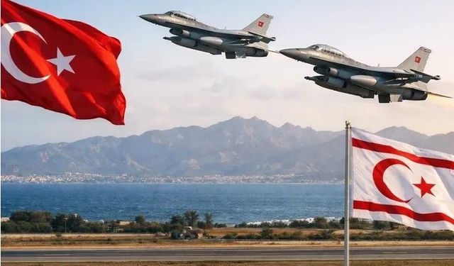 KKTC’ye F-16 ve Hava Savunma Sistemi Konuşlandırıldı