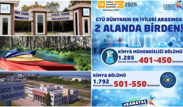 GTÜ İki Alanda Birden Dünyanın En İyileri Arasında