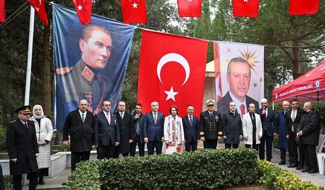 Çanakkale şehitleri Kocaeli’de dualarla anıldı