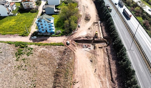 Alikahya TEM Bağlantı Yolu tam sürat