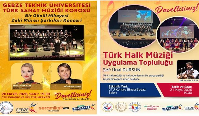GTÜ’de Sanat Dolu İki Akşam