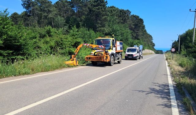 Kandıra’da yollar yaz sezonuna hazırlanıyor