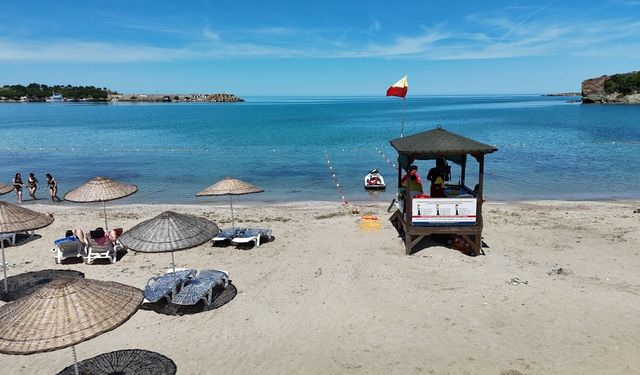 Mavi Bayraklı plajlar tatilcileri bekliyor