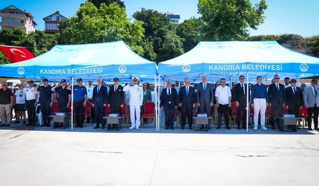 1 Temmuz Denizcilik ve Kabotaj Bayramının 100. Yıl Dönümü Kandıra İlçesinde Kutlandı