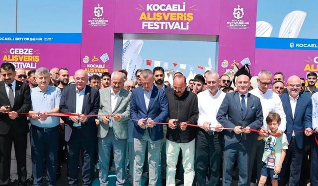 4. Gebze Alışveriş Festivali başladı