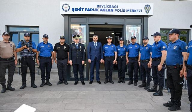İçişleri Bakanı Mustafa Çiftçi Kocaeli'de! İlk Ziyaretini Gebze'de Polis Merkezine Yaptı