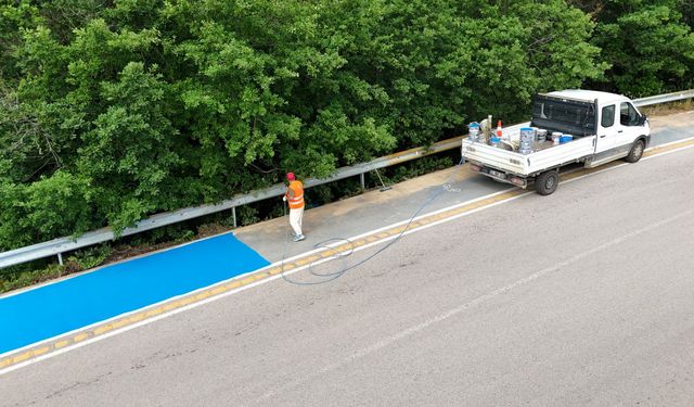 İzmit’te pedallar için güvenli hat: 7.200 m²’lik yeni yol
