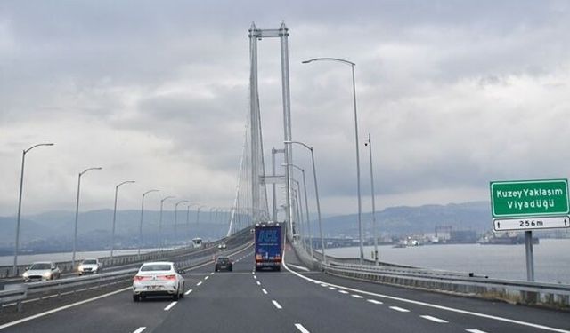 Otoyol ve köprü geçiş ücretlerine yeni zam