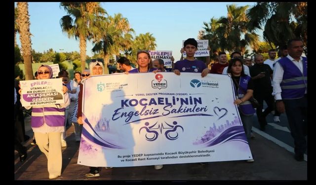 Darıca'da Engeller Değil, Umutlar Yürüdü!